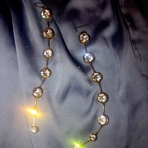 Sparkle crystal earrings